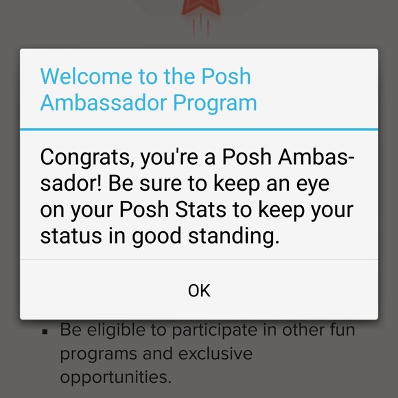 😁I'M A POSH AMBASSADOR!!😁 - Picture 2 of 2